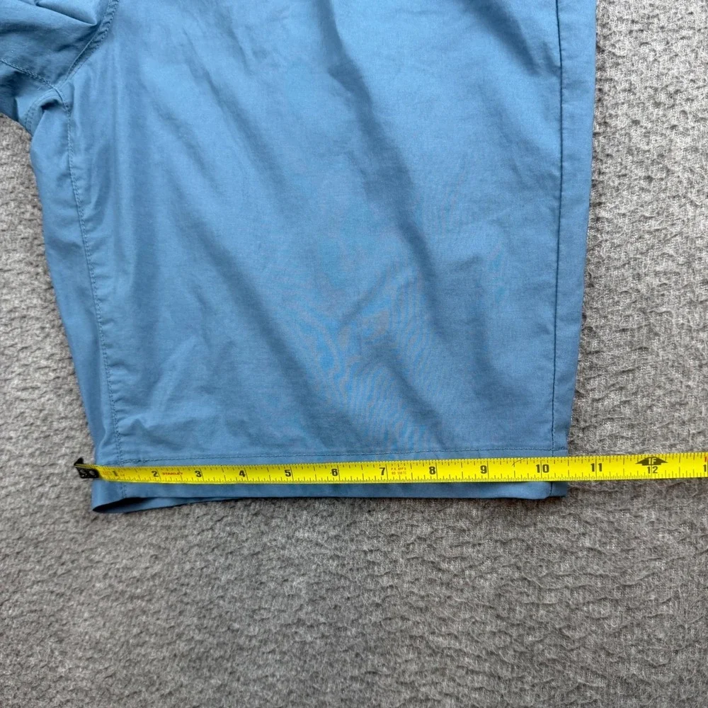 Weatherproof Vintage Shorts Mens 36 Blue Regular Fit Nylon Spandex Cargo 1361276